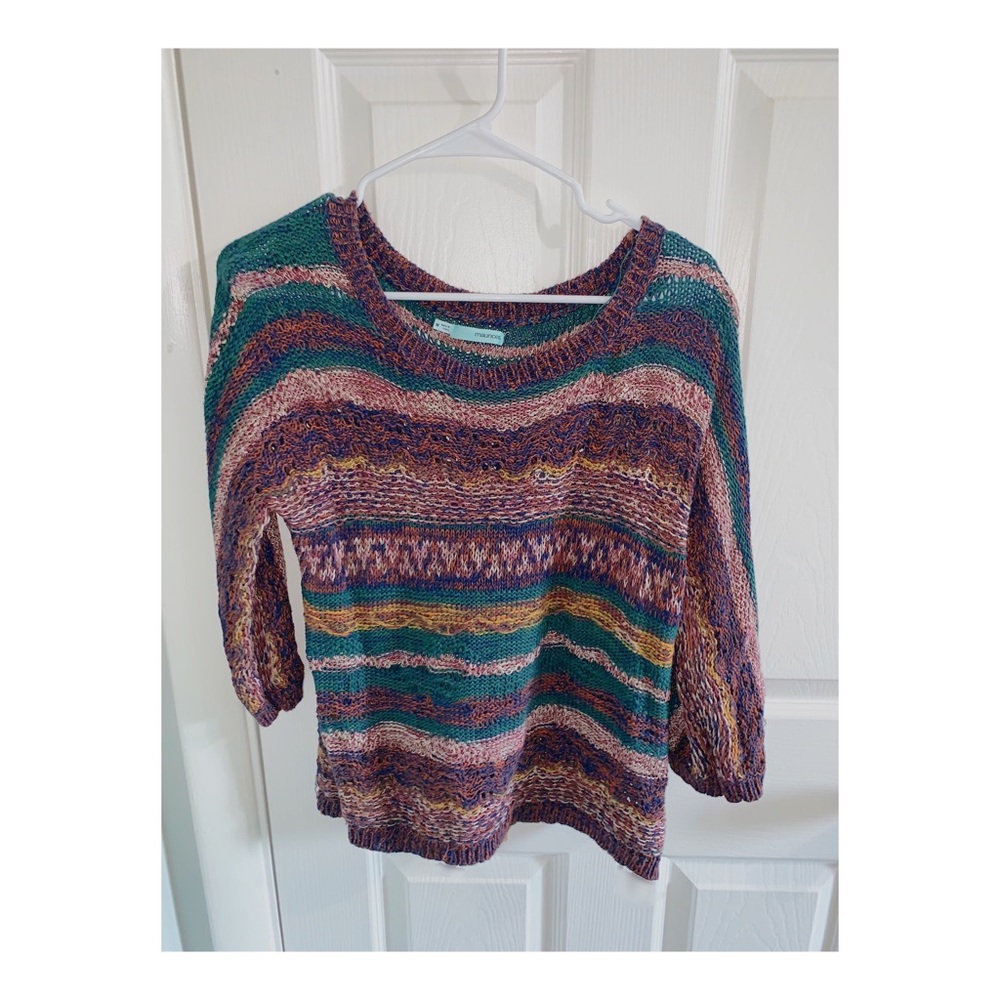 Striped multicolored sweater from Maurice’s!